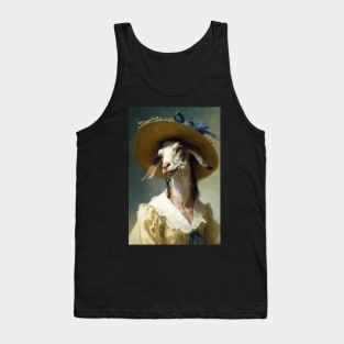 Nanny of the Fields - Classic Goat Portrait Tank Top